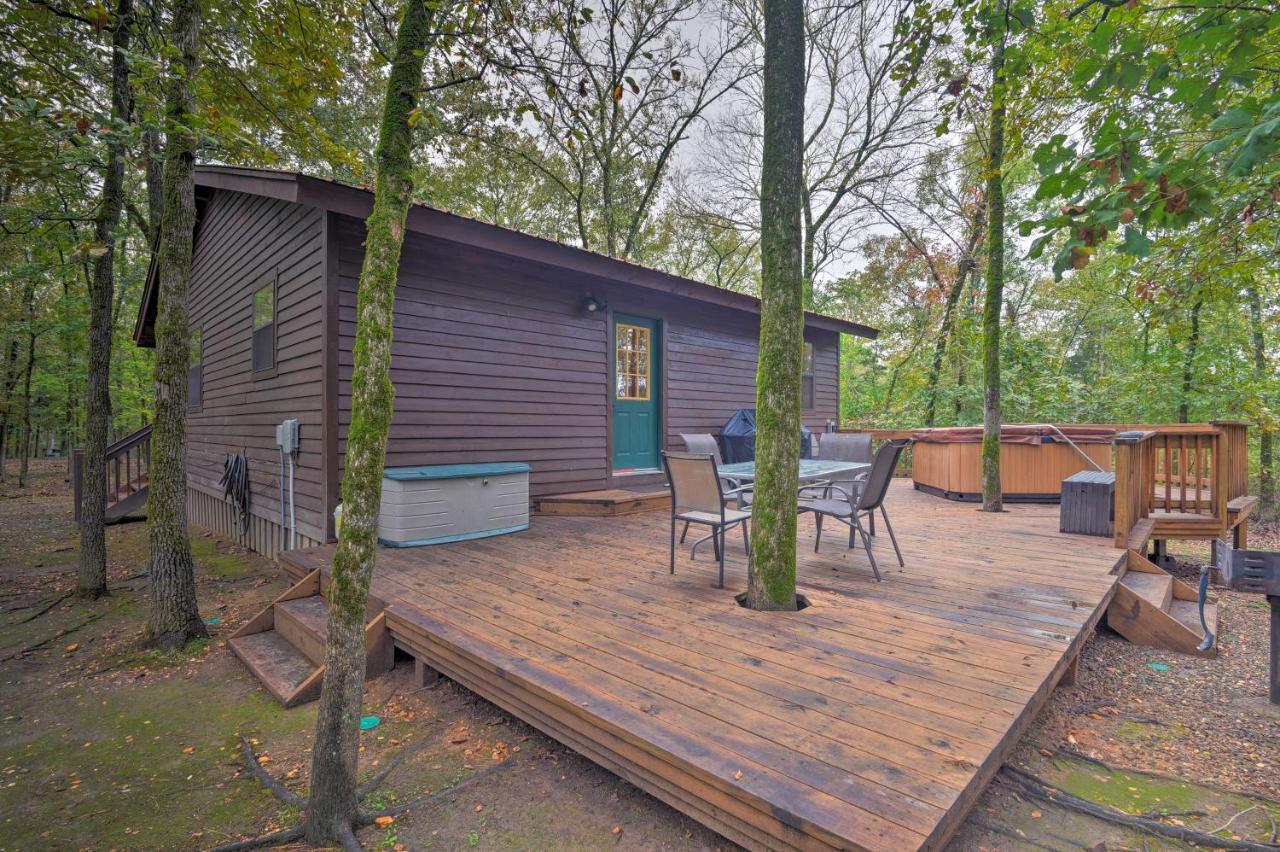 Hochatown Hideaway With Hot Tub, Grill And Fire Pit! Villa Stephens Gap Ngoại thất bức ảnh
